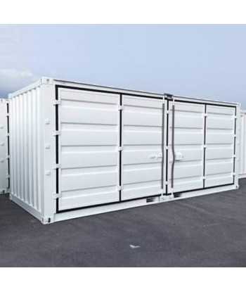 Contenedor blanco de 20...