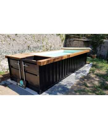 Contenedor para piscina de...