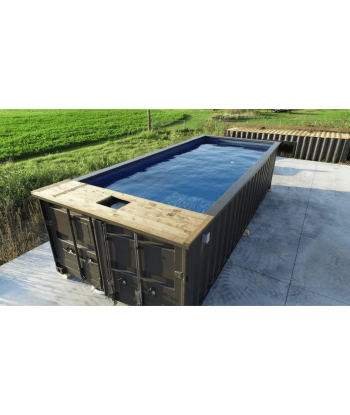 Piscina de contenedores de...